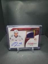 2020-21 SP Authentic Olli Juolevi Limited Future Watch Patch Auto /99 RC