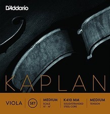D'Addario Kaplan Viola String Set, Medium Scale, Medium Tension