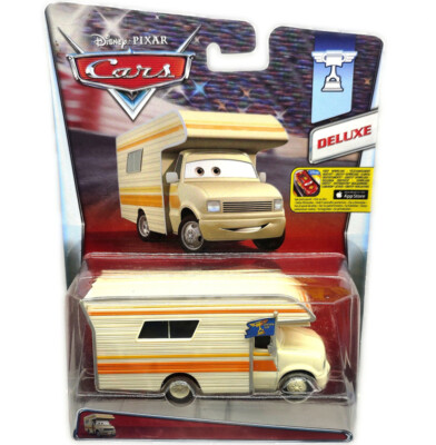 【激レア】カーズ　キャンピングカー LARRY CAMPER　マテル LAR01 Disney Pixar Cars Larry Camper Piston Cup Deluxe RV by Mattel #18