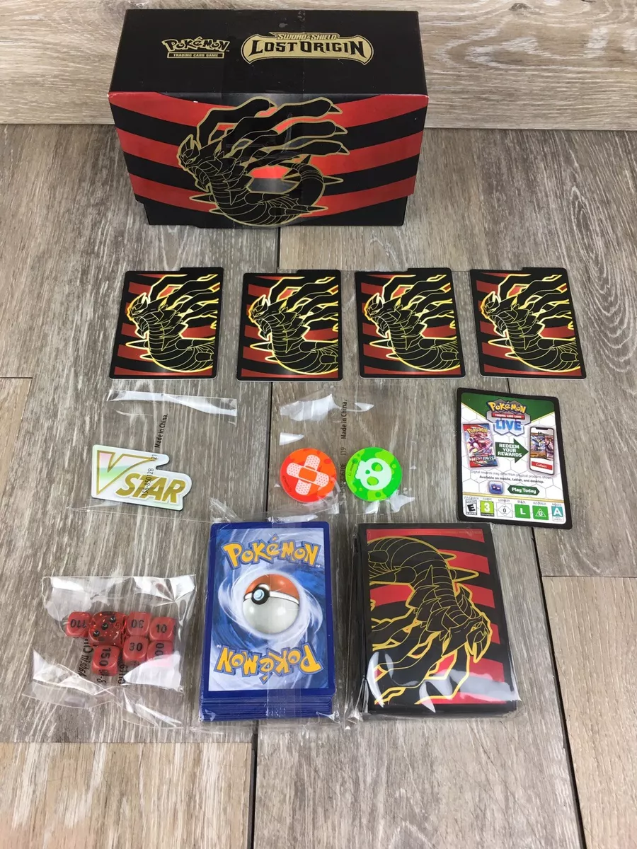 Pokemon Sword And Shield Lost Origin Elite Trainer Box Opened