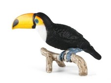 Toucan Bird Animal Toy PVC Action Figure Doll Kids Toys Party Gifts