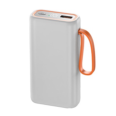 2 Slots 21700 Battery Power Case Charging Box LCD Display Power Bank DIY Shell
