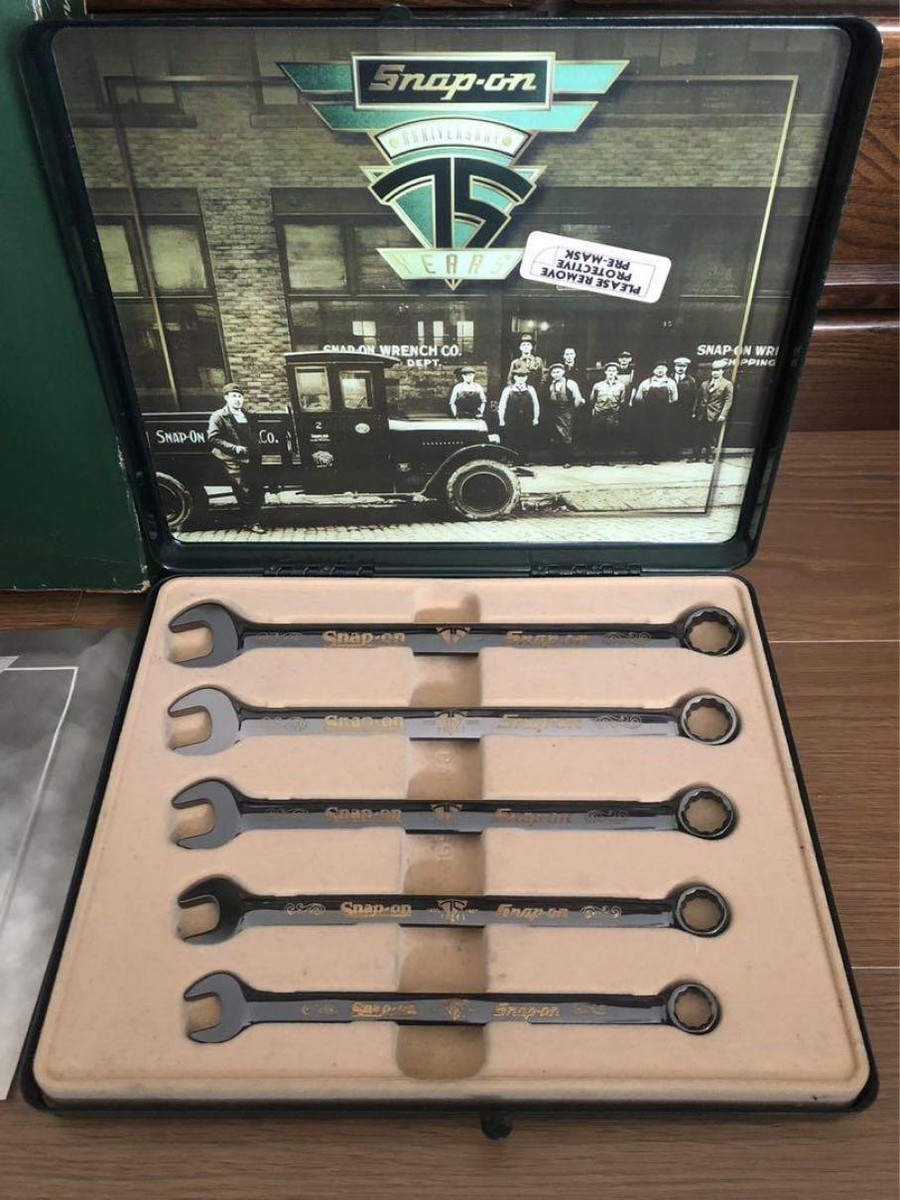 Snap-on Tools Limited Edition 75th Anniversary Wrench Set