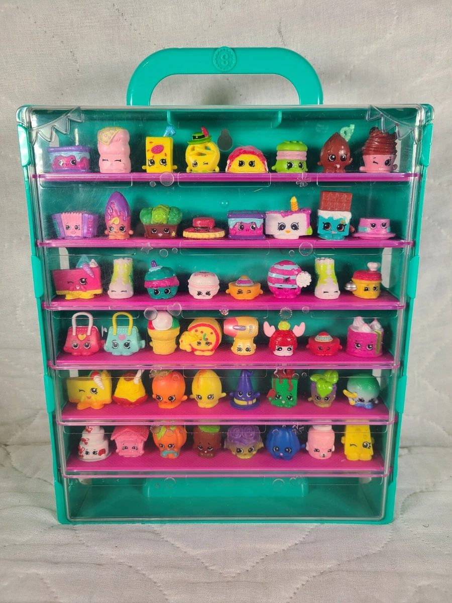 Shopkins Display Case w 48 Shopkins