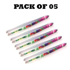Forgica Professional Stainless Steel Paper Coated Tweezers