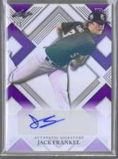 JACK FRANKEL 2023 Leaf Perfect Game RC XRC Auto 1/1
