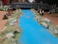 Barzso Reissue Straight River section - 54mm (bridge & soldiers not included)