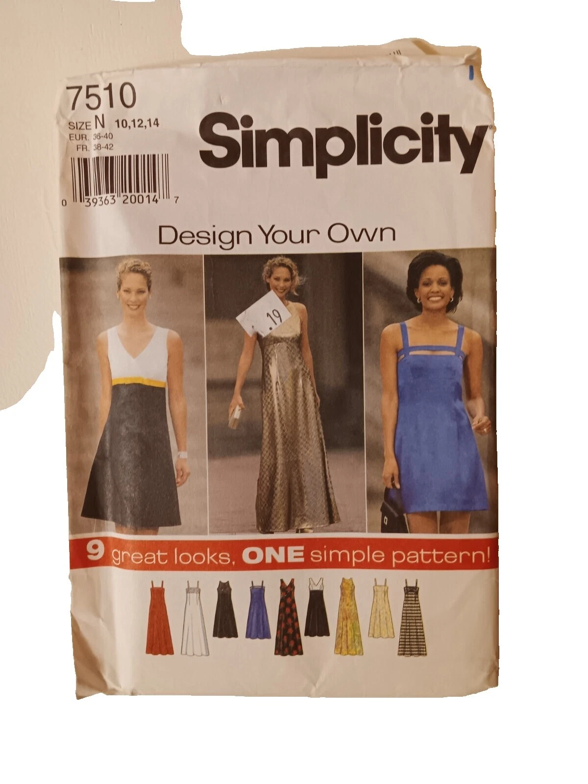 Simplicity Teen Cut Sewing Patterns