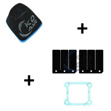 KD AIR Sport Luftfilter Carbon Membrane passend für Yamaha DT 125 R /  X / RE