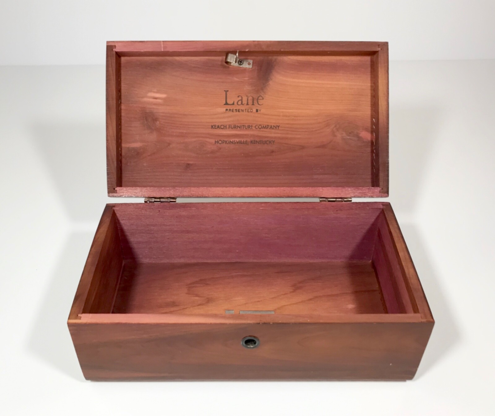 VINTAGE LANE CEDAR CHEST SALESMAN SAMPLE KEACH FURNITURE CO