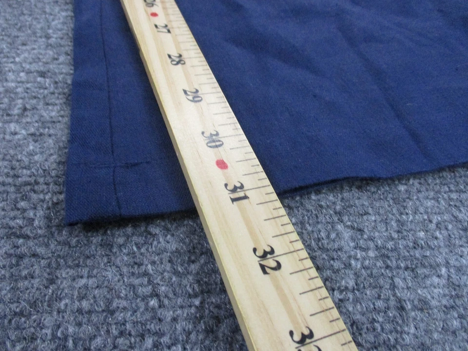 Pantalones Matilda Jane Adulto S Azul Lino Acampanado Atlético Pierna Ancha Elastizados Para Mujer Foto 4 de 4