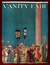 Vanity Fair Original Print Ad Only ~ 1914 ~ Raymond Crawford Ewer Illustration 