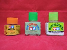TAMIYA 87038 EXTRA THIN CEMENT 87182 QUICK SETTING PLASTIC 87012 PLASTIC GLUE