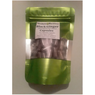 Organic Black Ginger-Krachi Dam (100 Capsules) Mens Sexual Performance