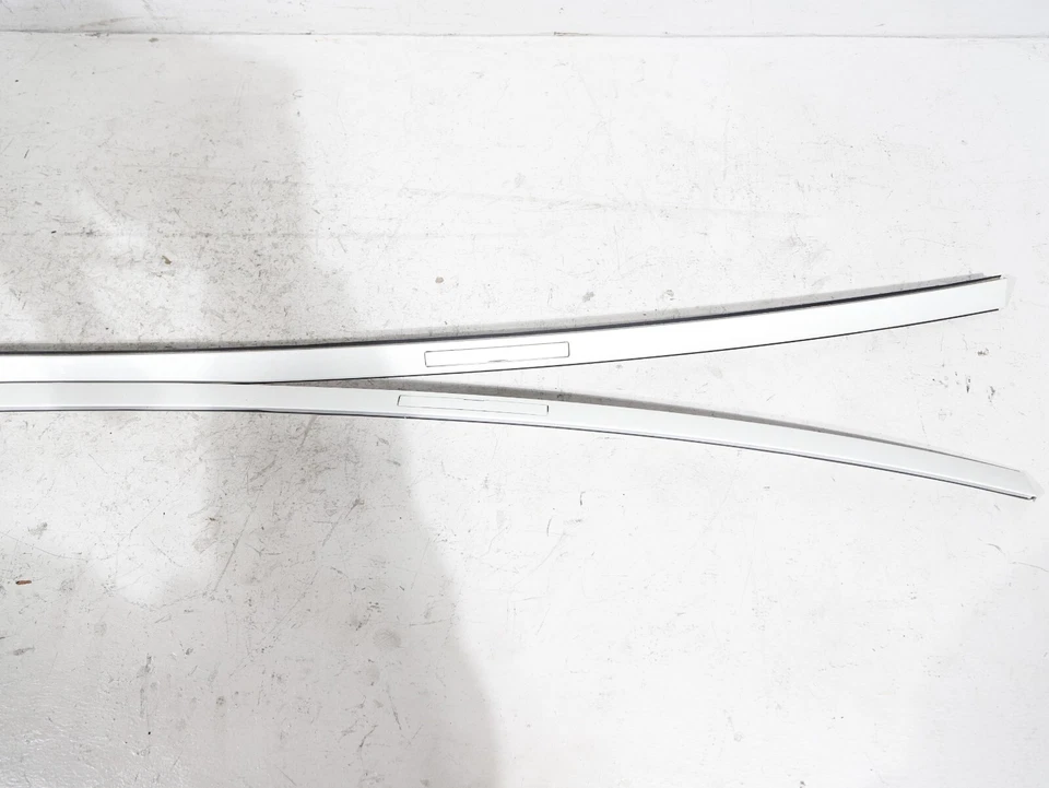 20-24 BMW 228I F44 GC TECHO DERECHO IZQUIERDO RIEL DE GOTEO MOLDURA JUEGO BLANCO FABRICANTE ORIGINAL 🚗12K Foto 3 de 4