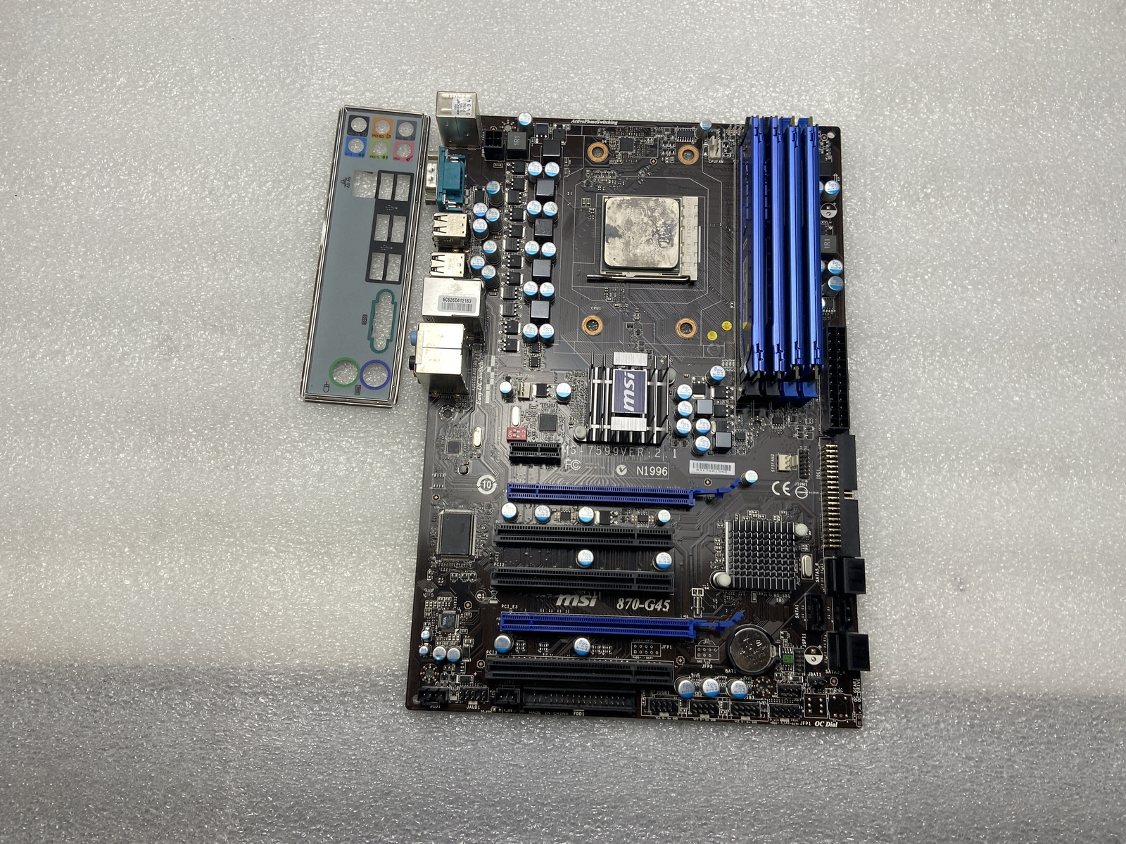 MSI 870-G45 AM3 Socket Phenon II X4 840 3.2GHz 12GB RAM