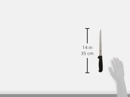 Victorinox Fillet Knife,8 In L,Flexible -Black