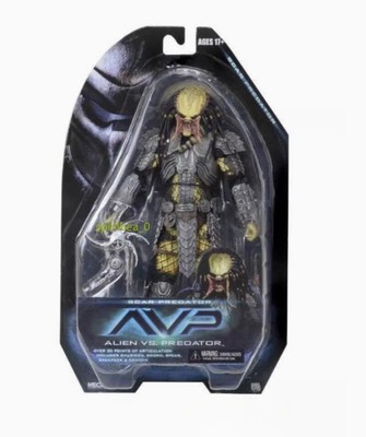 NECA Aliens VS. Predator 14th AVP Scar Predator 7in Action Figure Doll Gift Toy