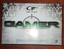 Top Flite Gamer Golf Balls, 12, New, Dimple In Dimple Aerodynamics