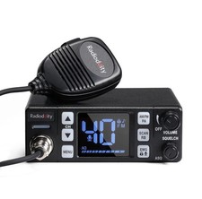Radioddity CB-606 40-Ch Mobile CB Radio AM/FM/PA Modes Emergency Ch 9/19