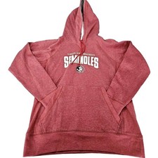Rivalry Thread Womens Hoodie Multicolor Size Medium Cotton Blend Seminoles