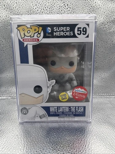 Funko Pop! Vinyl: DC Universe - The Flash (White Lantern) (Glow) - Fugitive Toys