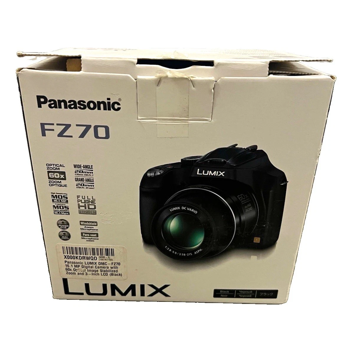 Panasonic Lumix DMC-FZ70 More than 40x Digital Cameras for sale | eBay
