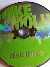 MIKE AND MOLLY SEAS5 DISC3 DVD DISC ONLY USED FREESHIP NO TRACKING