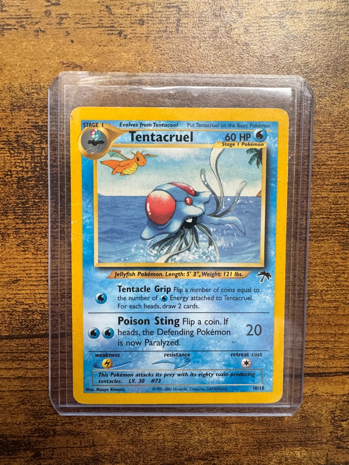 Tentacruel 10/18 Pokemon Southern Islands MP