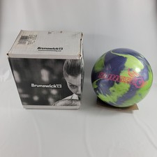 New Brunswick SLINGSHOT Lime Green Lavender Swirls NOT DRILLED 11lbs 6oz