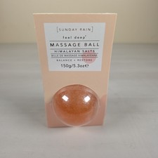 Sunday Rain Feel Deep Himalayan Salt Massage Ball Balance  Restore 5.3 Oz New