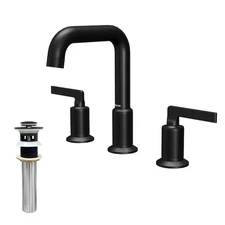 Karran USA KBF534 Gillingham 1.2 GPM Widespread Bathroom Faucet - Black