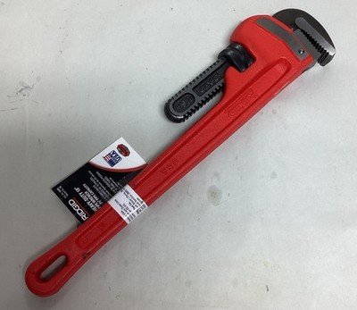 Ridgid 31025, 18'' Heavy Duty Straight Pipe Wrench, 2-1/2'' Capacity- Free S&H