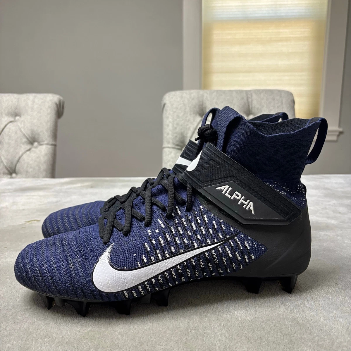Nike Alpha Menace Elite 2 Black Blue for Sale | Authenticity