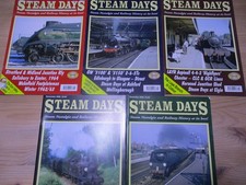 Steam Days Magazine - British Rail LMS LNER GWR SR - 5 Random issues 2009