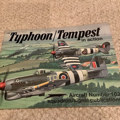 Typhoon/Tempest in Action #102 by Jerry Scutts - Squadron Signal Publications