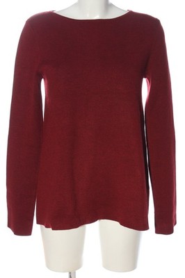 VAN-DOS Rundhalspullover Damen Pullover Gr. DE 36 rot Casual-Look