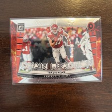 2025 Panini Donruss Optic Chain Reaction Travis Kelce #7