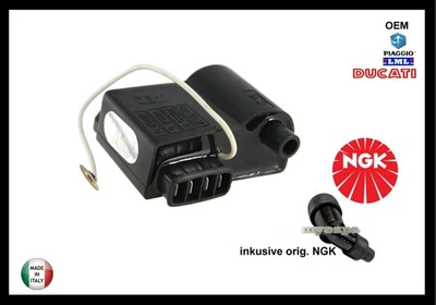 Vespa CDi Elektronikzentrale Zündspule mit Stecker PK 50 80 125 S FL XL XL2 ETS - Bild 1 von 4