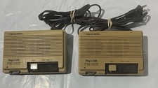 Radio Shack Realistic Plug' n Talk 43-207A FM Wireless Intercom x 2