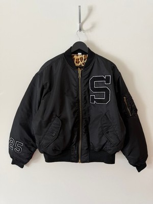 Supreme x GOODENOUGH Reversible MA-1 Bomber Jacket - Size Large