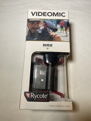 Rode VideoMic Camera-mount Shotgun Microphone with Rycote Lyre Shock Mounting