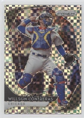 2020 Panini Prizm Tier III Power Plaid Prizm 59/75 Willson Contreras #238 2s2