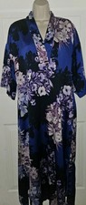 OSCAR DE LA RENTA Neiman Marcus Floral Print Kaftan  Loungewear Size S Small