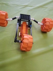 Used LEGO Set 7694 Mars Mission 2007 MT-31 Trike Alien Incomplete 