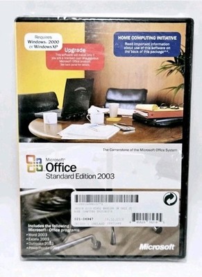 Microsft Office: Standard Edition 2003 - Microsoft Software, Neu & Versiegelt