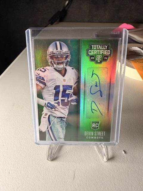 2014 Totally Certified - Devin Street Rookie Signatures 1 of 1 RC Auto 1/1 🔥