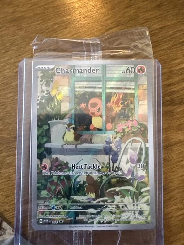 Pokémon Charmander Obsidian Flames #044 Blackstar Promo Card Sealed