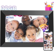15.6 Inch WiFi Digital Picture Frame 1080P IPS Touch Screen HD Disply (D2-2