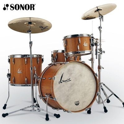 Sonor Vintage Series 22'' 3-Piece Drum Shell Pack No Mount Teak Semi-Gloss